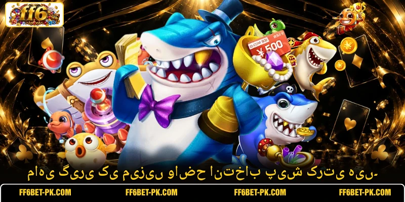 ماہی گیری کی میزیں واضح انتخاب پیش کرتی ہیں۔