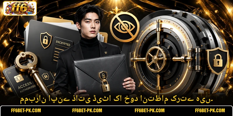 ممبران اپنے ذاتی ڈیٹا کا خود انتظام کرتے ہیں۔
