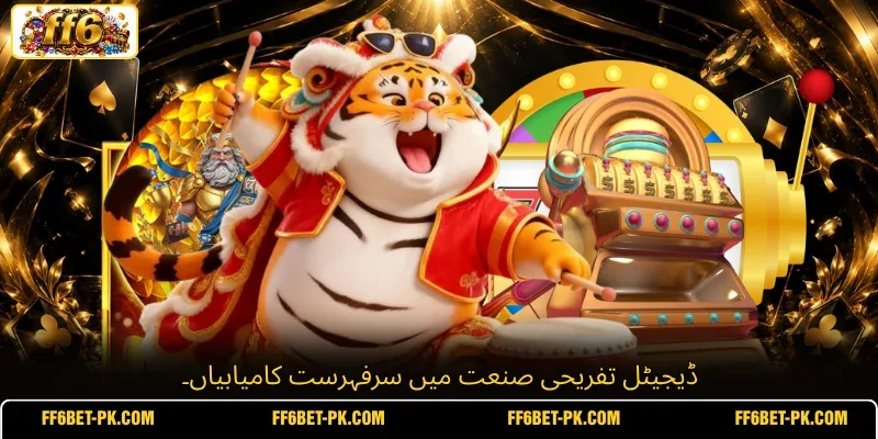 ڈیجیٹل تفریحی صنعت میں سرفہرست کامیابیاں۔